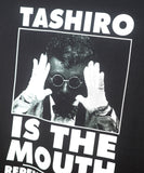 TASHIRO IS THE MOUTH S/S TEE TITM-A01 BLACK