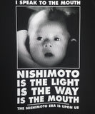 TASHIRO IS THE MOUTH S/S TEE TITM-A01 BLACK