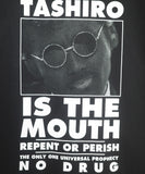 TASHIRO IS THE MOUTH S/S TEE TITM-B01 BLACK