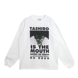 TASHIRO IS THE MOUTH L/S TEE TITM-C02 WHITE
