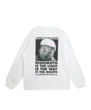 TASHIRO IS THE MOUTH L/S TEE TITM-C02 WHITE