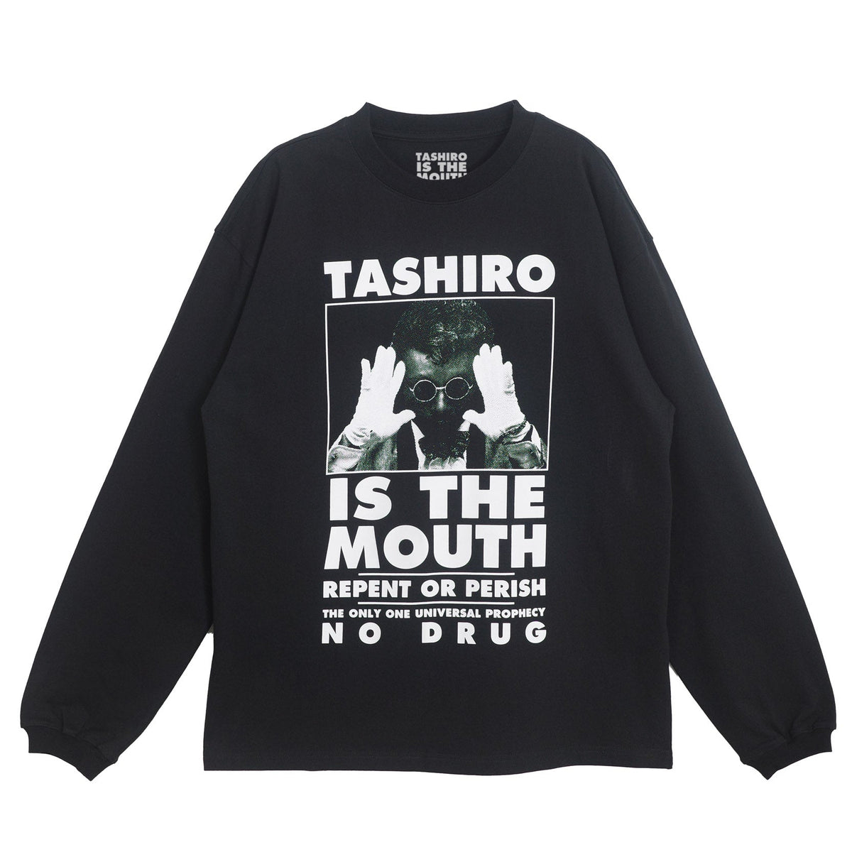 TASHIRO IS THE MOUTH ブラック　ロンT Lサイズ TITM_58_1200x1200.jpg?v=1743067216
