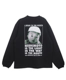 TASHIRO IS THE MOUTH L/S TEE TITM-C02 BLACK