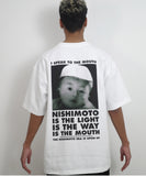 TASHIRO IS THE MOUTH S/S TEE TITM-C01 WHITE