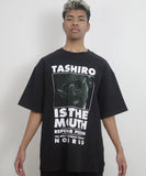 TASHIRO IS THE MOUTH S/S TEE TITM-B01 BLACK