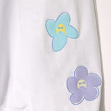 NISHIMOTO IS THE MOUTH FLOWER SWEAT HOODIE NIM-C53 WHITE