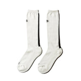 COMMON SOX LONG SOCKS "LINE" CSR-001 WHITE