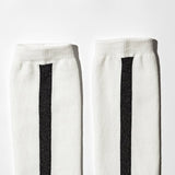 COMMON SOX LONG SOCKS "LINE" CSR-001 WHITE