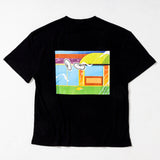 COIN PARKING DELIVERY×Sesame Street SSCPD-01 S/S T-SHIRT BLACK