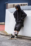 COMMON SOX LONG SOCKS "LINE" CSR-002 BEIGE