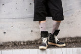 COMMON SOX LONG SOCKS "LINE" CSR-001 BEIGE
