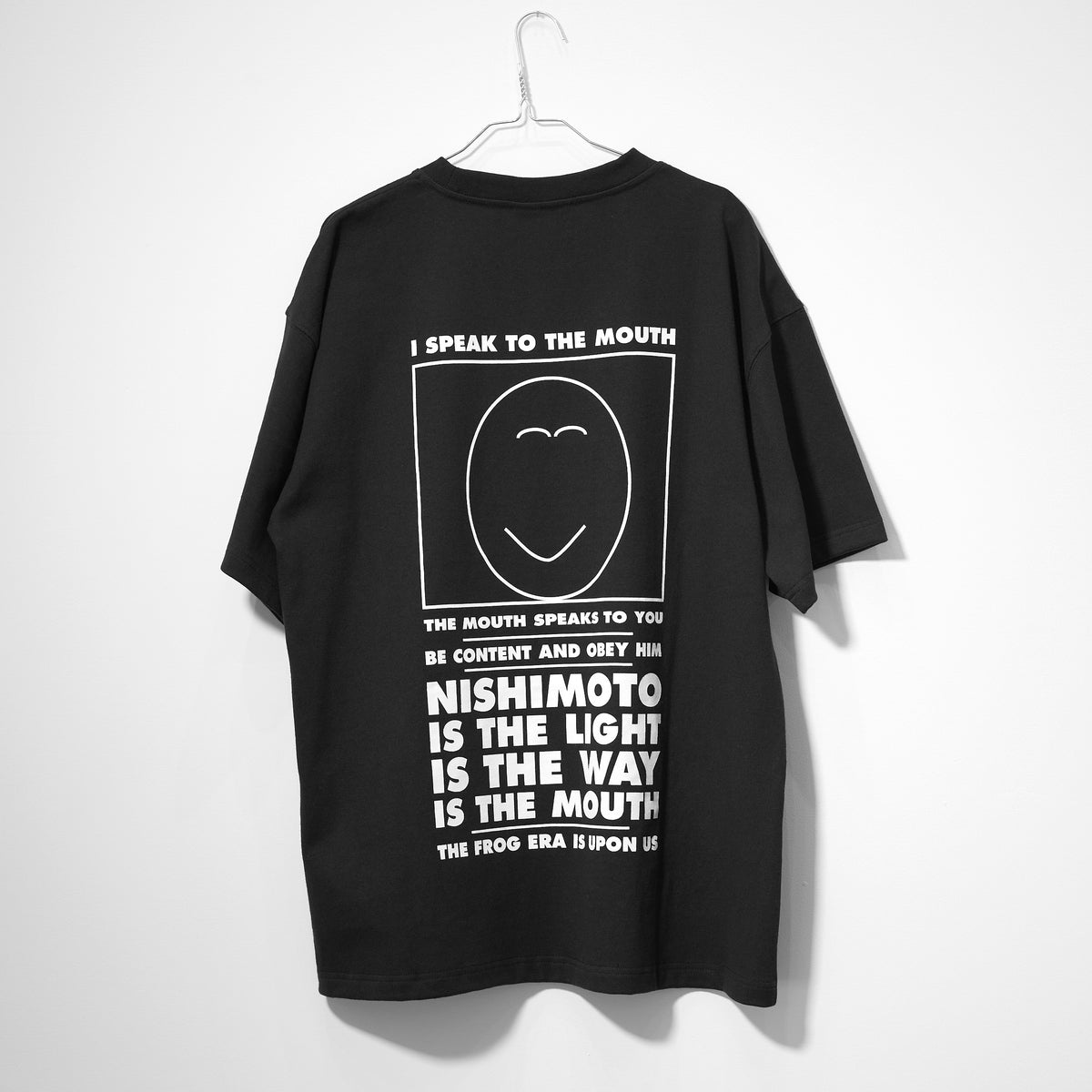 NISHIMOTO IS THE MOUTH × HIMAA S/S TEE NIMHM-01 BLACK