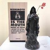 NISHIMOTO IS THE MOUTH SINGLE FLOWER VASE|BLACK NIM-AP01