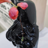 NISHIMOTO IS THE MOUTH SINGLE FLOWER VASE|BLACK NIM-AP01