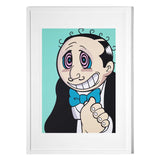 (日本国内販売限定)KOUSUKE SHIMIZU × ジャングル大帝 #12 Silk screen print on paper (signed)(作品証明書)(額装なし)<ED:25>
