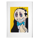 (日本国内販売限定)KOUSUKE SHIMIZU × ジャングル大帝 #13 Silk screen print on paper (signed)(作品証明書)(額装なし)<ED:25>