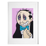 (日本国内販売限定)KOUSUKE SHIMIZU × ジャングル大帝 #15 Silk screen print on paper (signed)(作品証明書)(額装なし)<ED:25>