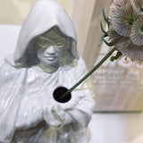NISHIMOTO IS THE MOUTH SINGLE FLOWER VASE|WHITE NIM-AP01