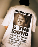 NISHIMOTO IS THE MOUTH x balansa S/S TEE NIMBL-01 WHITE