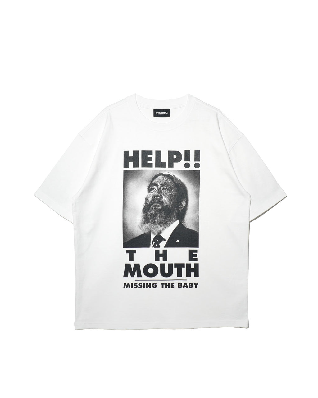 【予約商品：27年 2月上旬お届け】NISHIMOTO IS THE MOUTH  S/S TEE NIM-Z01 WHITE