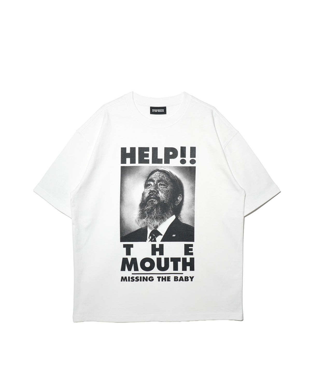 【予約商品：27年 2月上旬お届け】NISHIMOTO IS THE MOUTH  S/S TEE NIM-Z01 WHITE