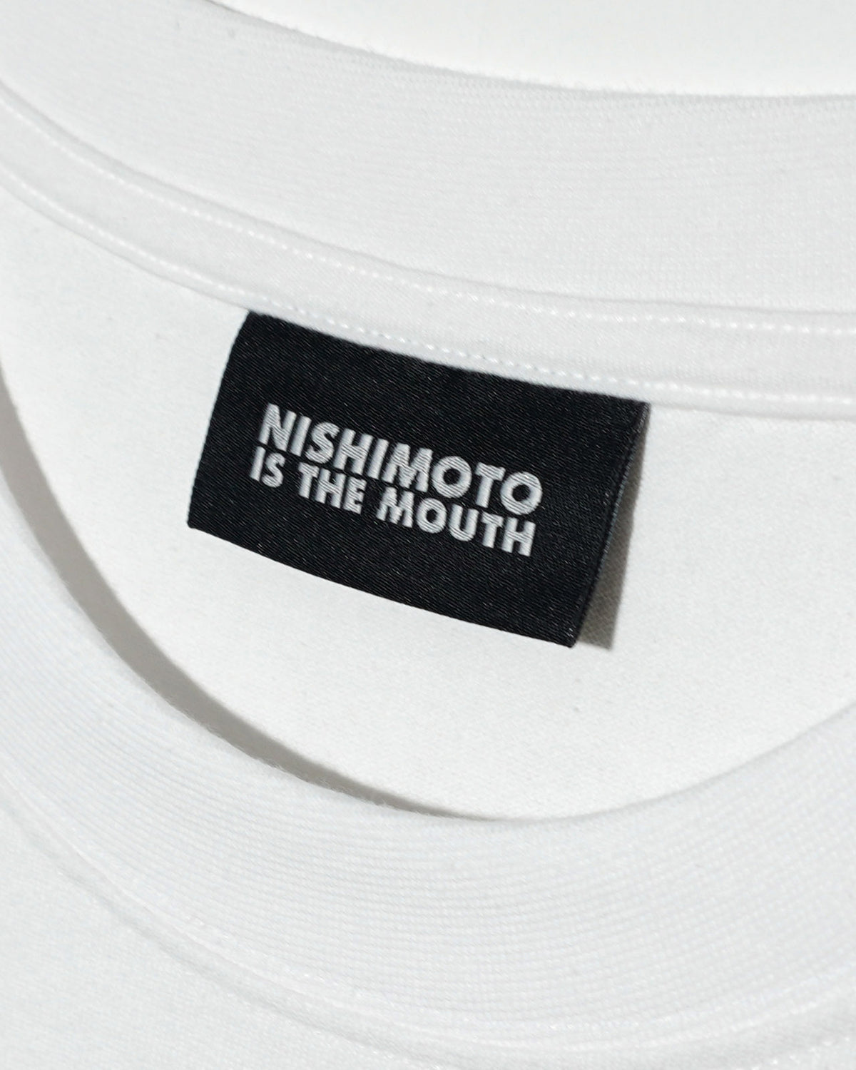 【予約商品：27年 2月上旬お届け】NISHIMOTO IS THE MOUTH  S/S TEE NIM-Z11 WHITE