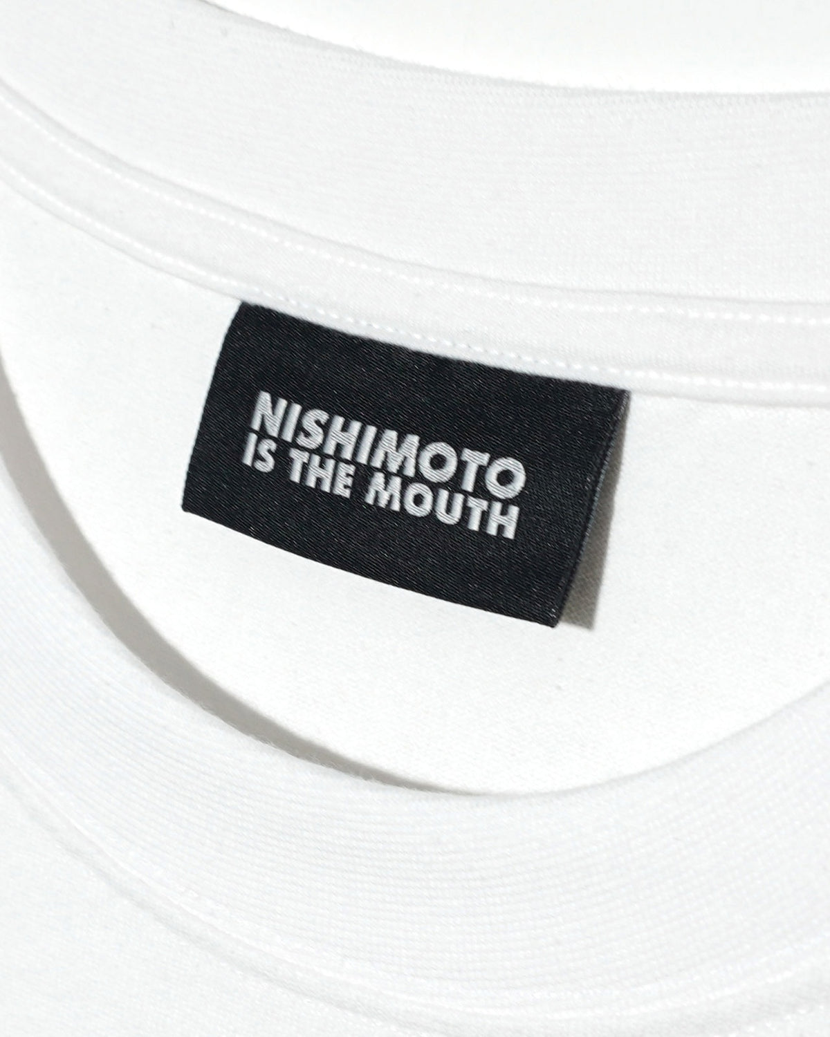 【予約商品：27年 2月上旬お届け】NISHIMOTO IS THE MOUTH  S/S TEE NIM-Z61 WHITE