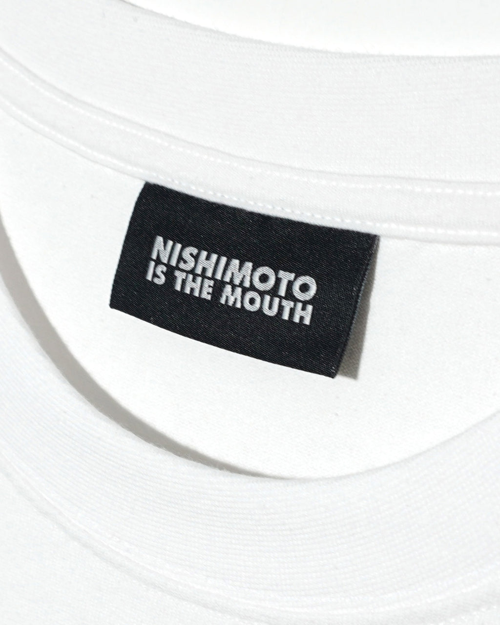 【予約商品：27年 2月上旬お届け】NISHIMOTO IS THE MOUTH  L/S TEE NIM-Z72 WHITE