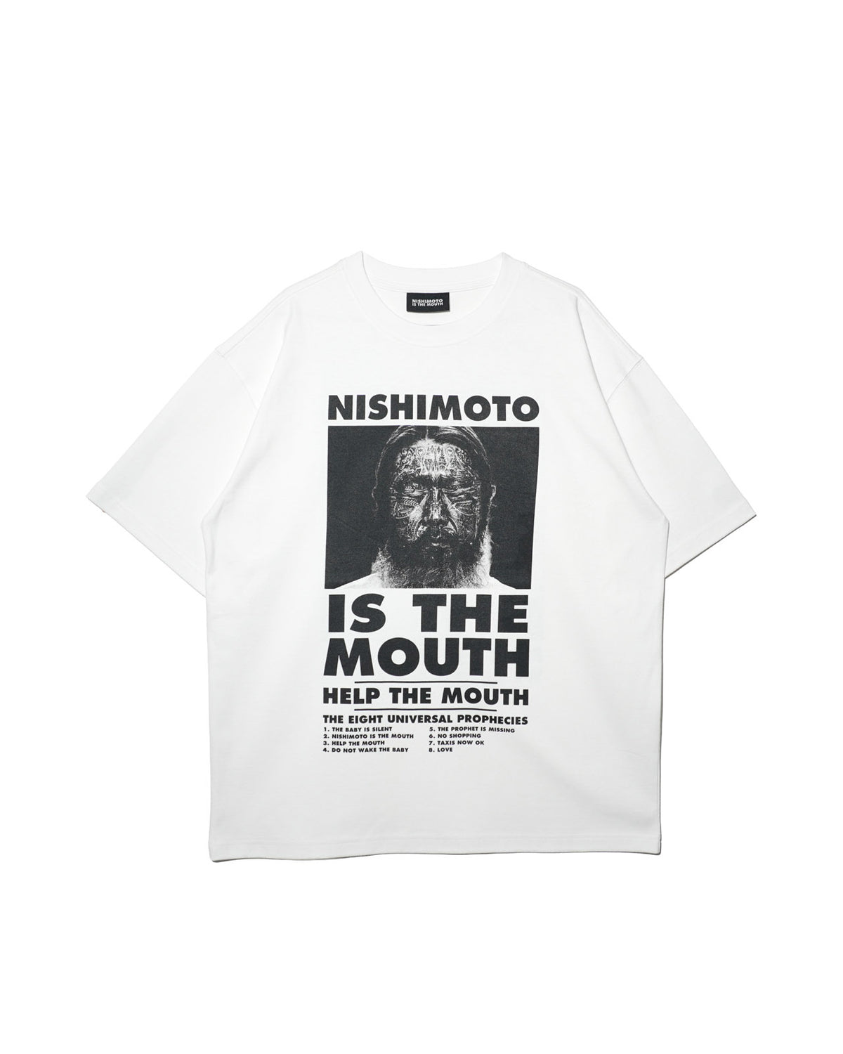 【予約商品：27年 2月上旬お届け】NISHIMOTO IS THE MOUTH  S/S TEE NIM-Z11 WHITE