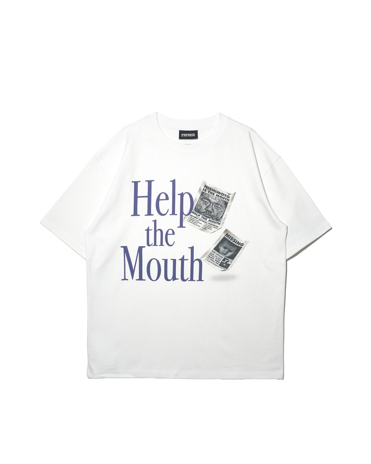 【予約商品：27年 2月上旬お届け】NISHIMOTO IS THE MOUTH  S/S TEE NIM-Z31 WHITE
