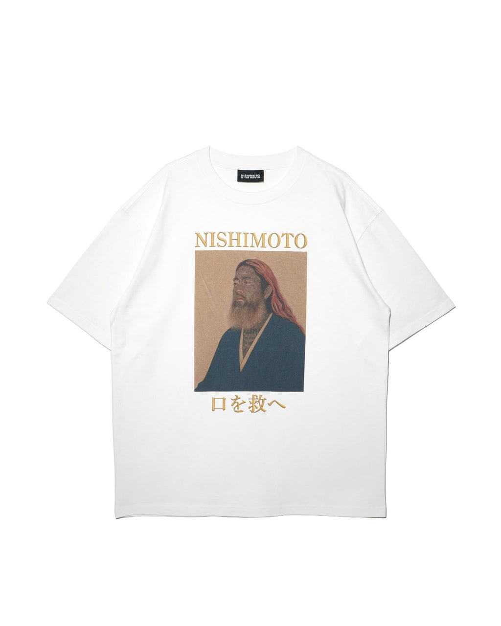 【予約商品：27年 2月上旬お届け】NISHIMOTO IS THE MOUTH  S/S TEE NIM-Z41 WHITE