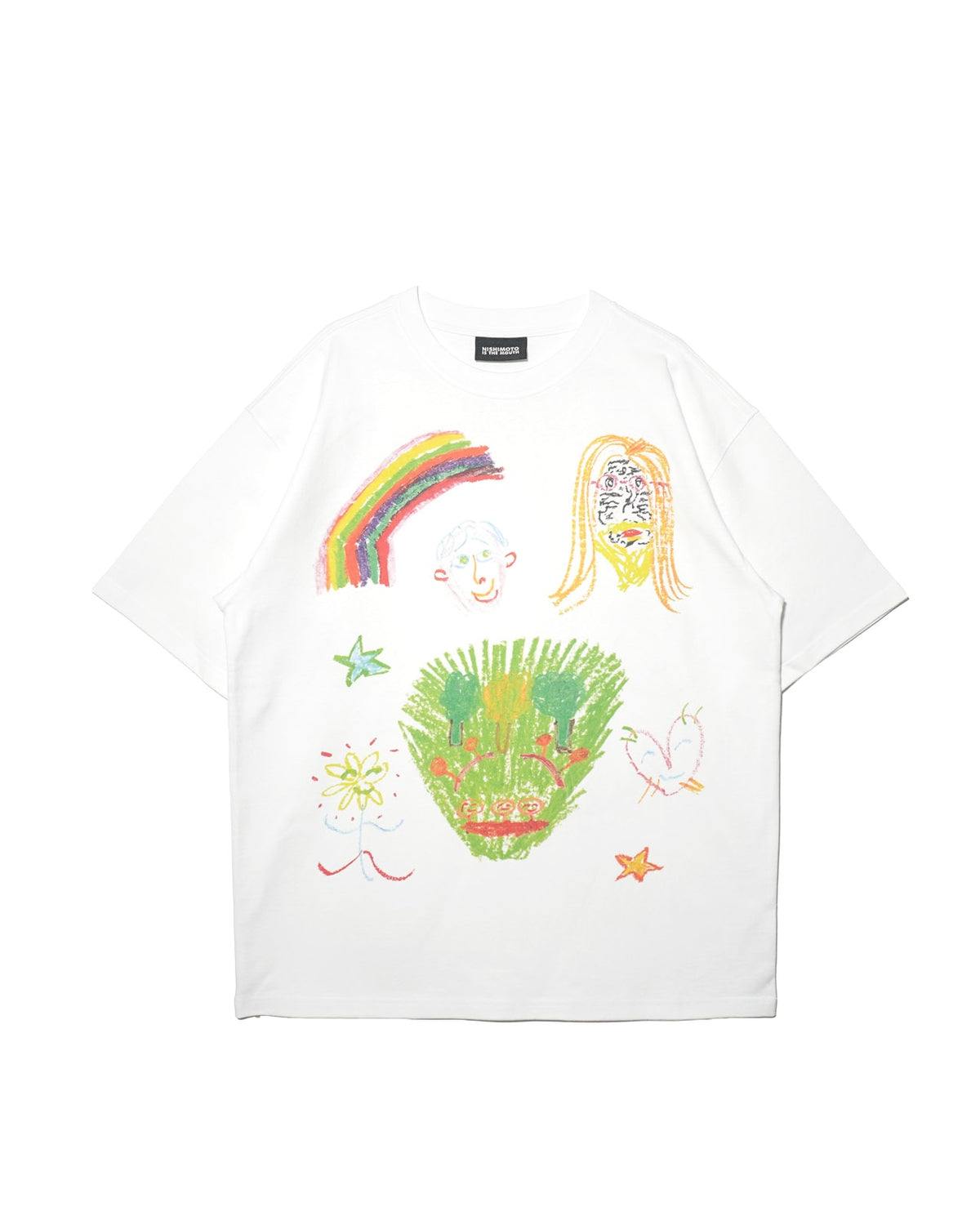 【予約商品：27年 2月上旬お届け】NISHIMOTO IS THE MOUTH  S/S TEE NIM-Z61 WHITE