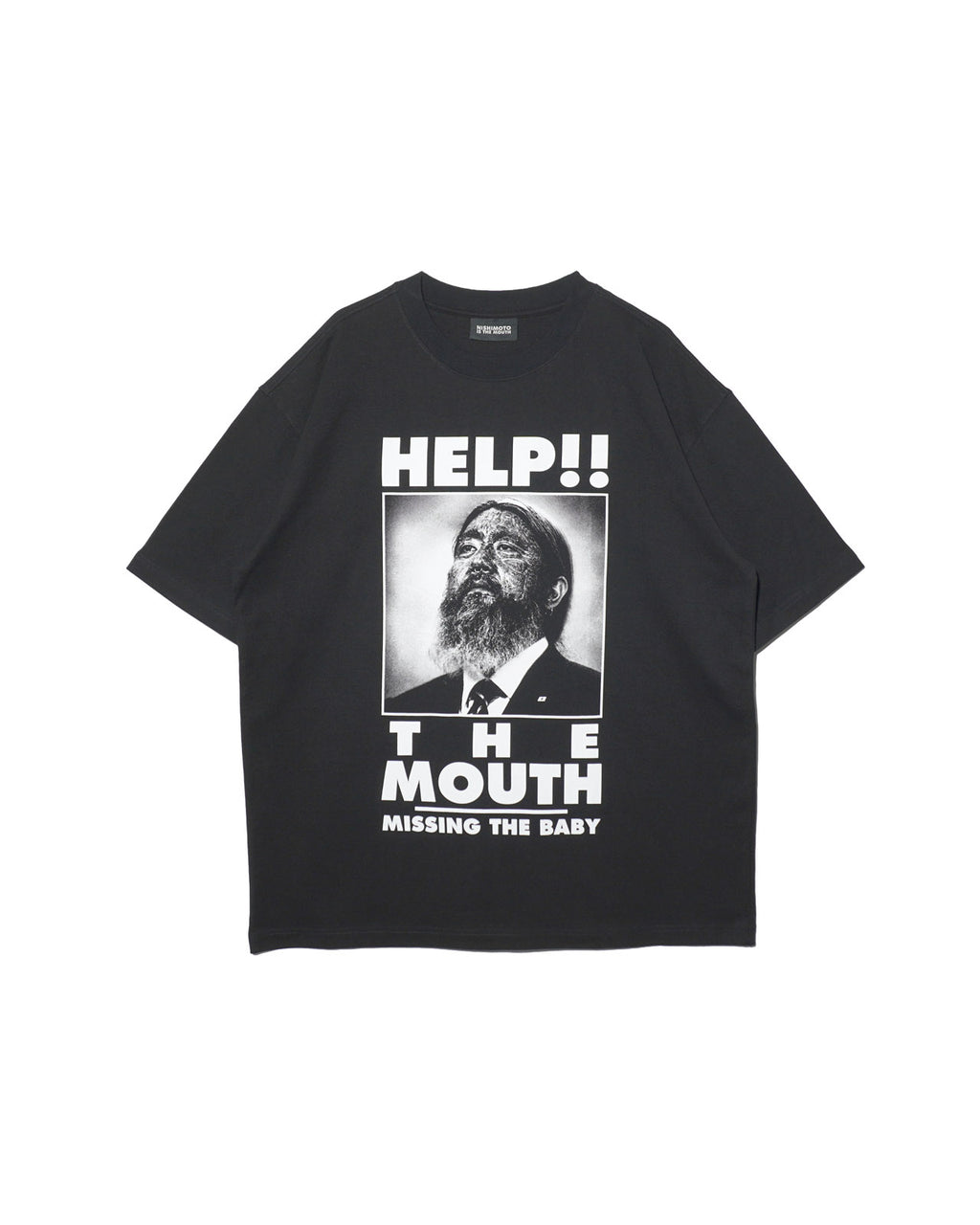 【予約商品：27年 2月上旬お届け】NISHIMOTO IS THE MOUTH  S/S TEE NIM-Z01 BLACK