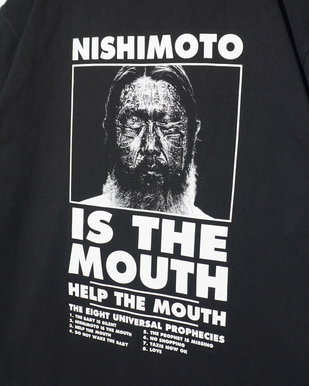 【予約商品：27年 2月上旬お届け】NISHIMOTO IS THE MOUTH  S/S TEE NIM-Z11 BLACK