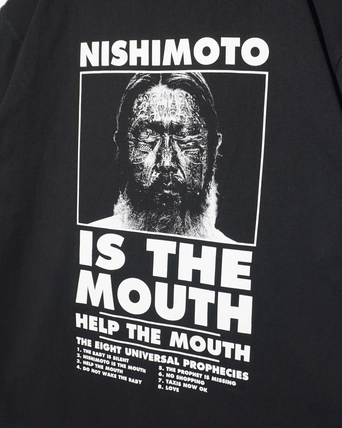 【予約商品：27年 2月上旬お届け】NISHIMOTO IS THE MOUTH  S/S TEE NIM-Z11 BLACK