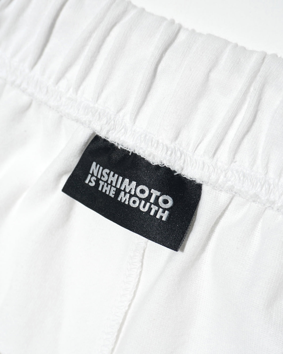 【予約商品：27年 2月上旬お届け】NISHIMOTO IS THE MOUTH WIDE PANTS NIM-ZWD78 WHITE