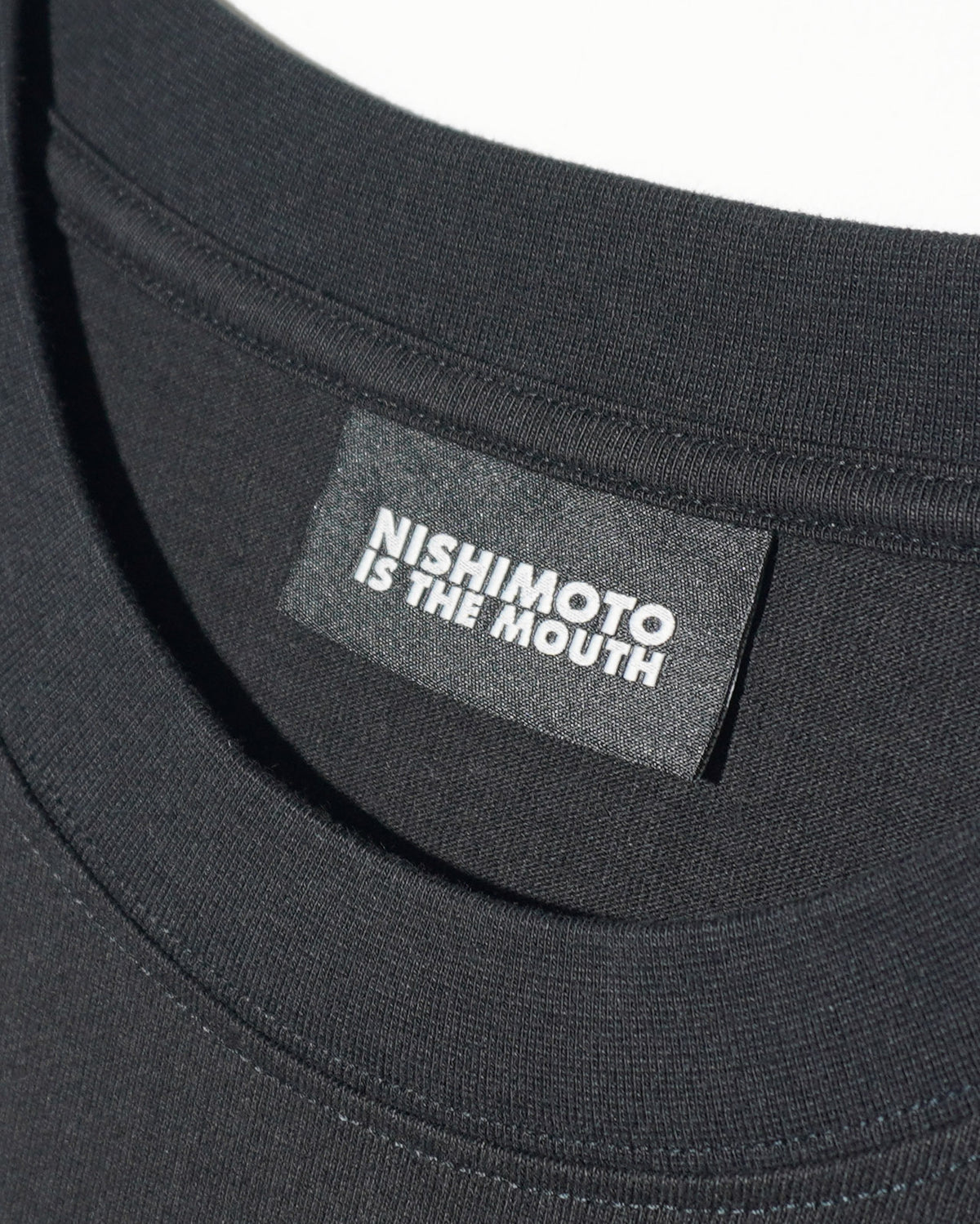 【予約商品：27年 2月上旬お届け】NISHIMOTO IS THE MOUTH  S/S TEE NIM-Z11 BLACK