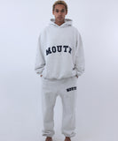 NISHIMOTO IS THE MOUTH SWEAT HOODIE NIM-SP33 LIGHT HEATHER GREY
