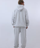 NISHIMOTO IS THE MOUTH SWEAT HOODIE NIM-SP33 LIGHT HEATHER GREY