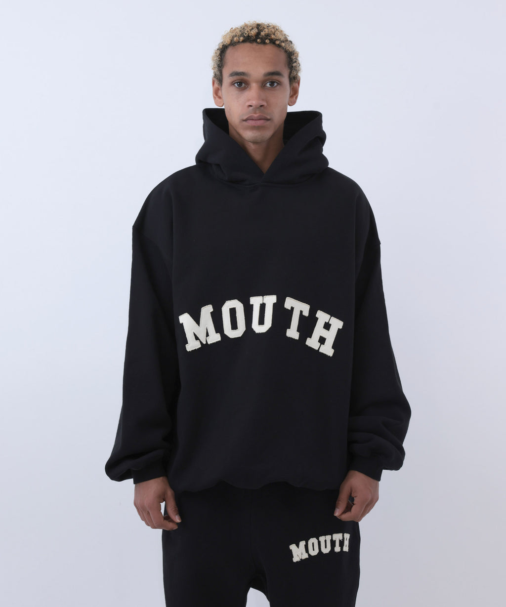 NISHIMOTO IS THE MOUTH SWEAT HOODIE NIM-SP33 BLACK