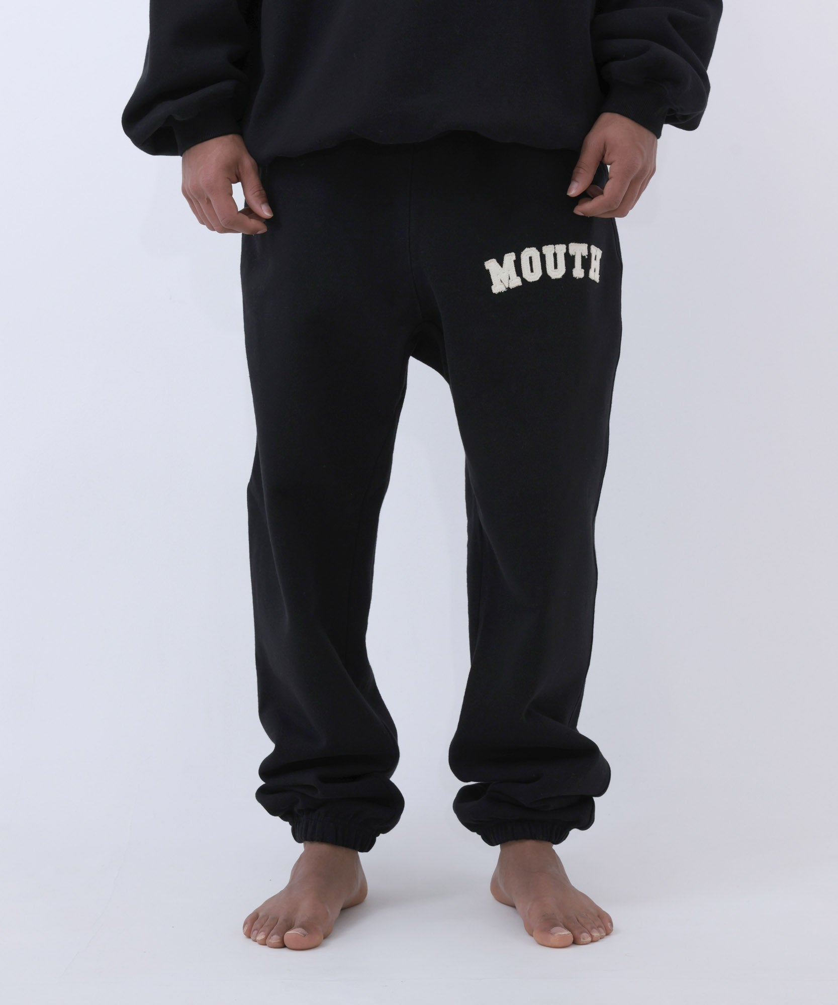 NISHIMOTO IS THE MOUTH SWEAT PANTS NIM-SP35 BLACK