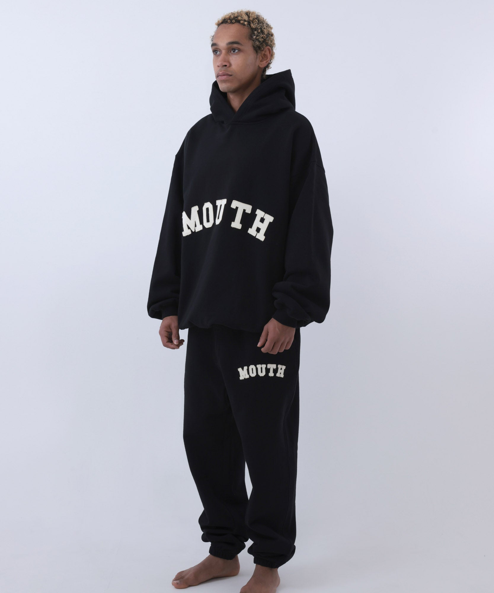 NISHIMOTO IS THE MOUTH SWEAT HOODIE NIM-SP33 BLACK