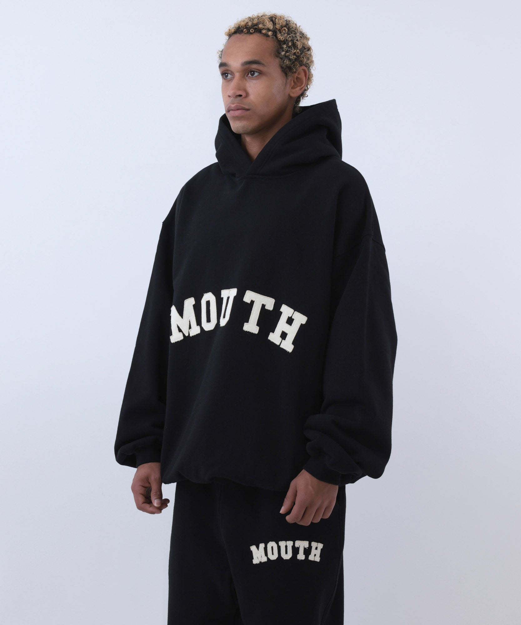 NISHIMOTO IS THE MOUTH SWEAT HOODIE NIM-SP33 BLACK