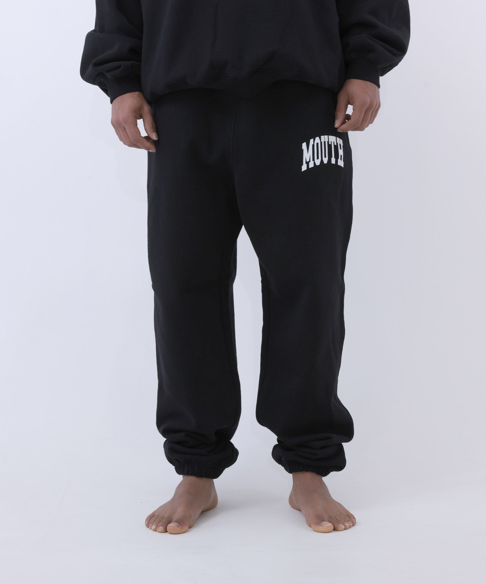 NISHIMOTO IS THE MOUTH SWEAT PANTS NIM-SP25 BLACK