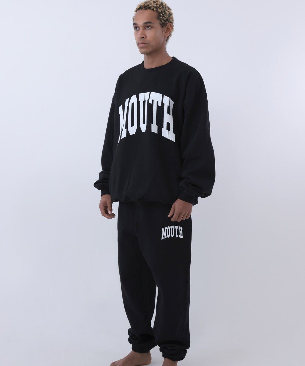 NISHIMOTO IS THE MOUTH SWEAT PANTS NIM-SP25 BLACK