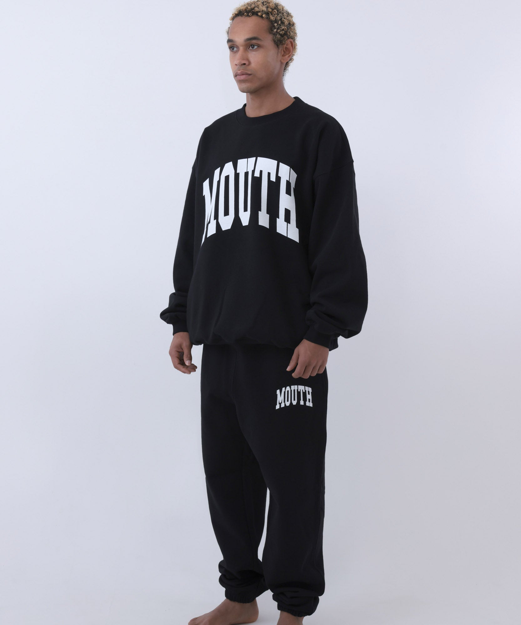 NISHIMOTO IS THE MOUTH SWEAT PANTS NIM-SP25 BLACK