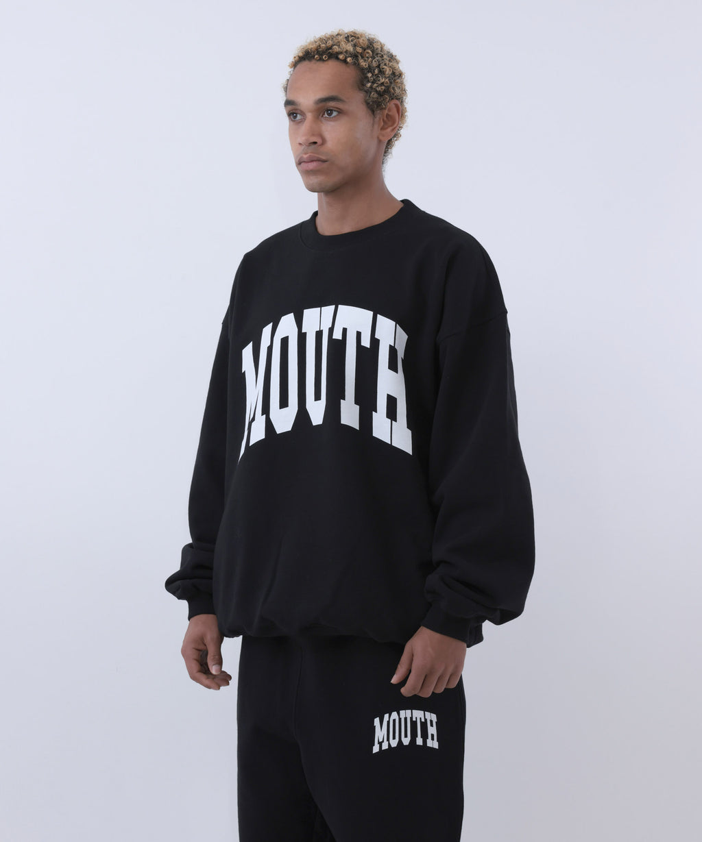 NISHIMOTO IS THE MOUTH SWEATSHIRT NIM-SP24 BLACK