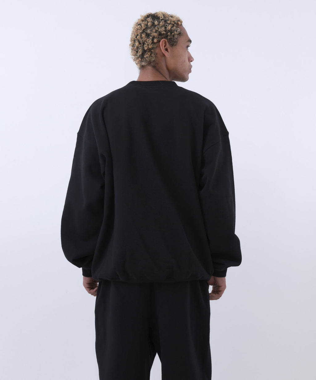 NISHIMOTO IS THE MOUTH SWEATSHIRT NIM-SP24 BLACK