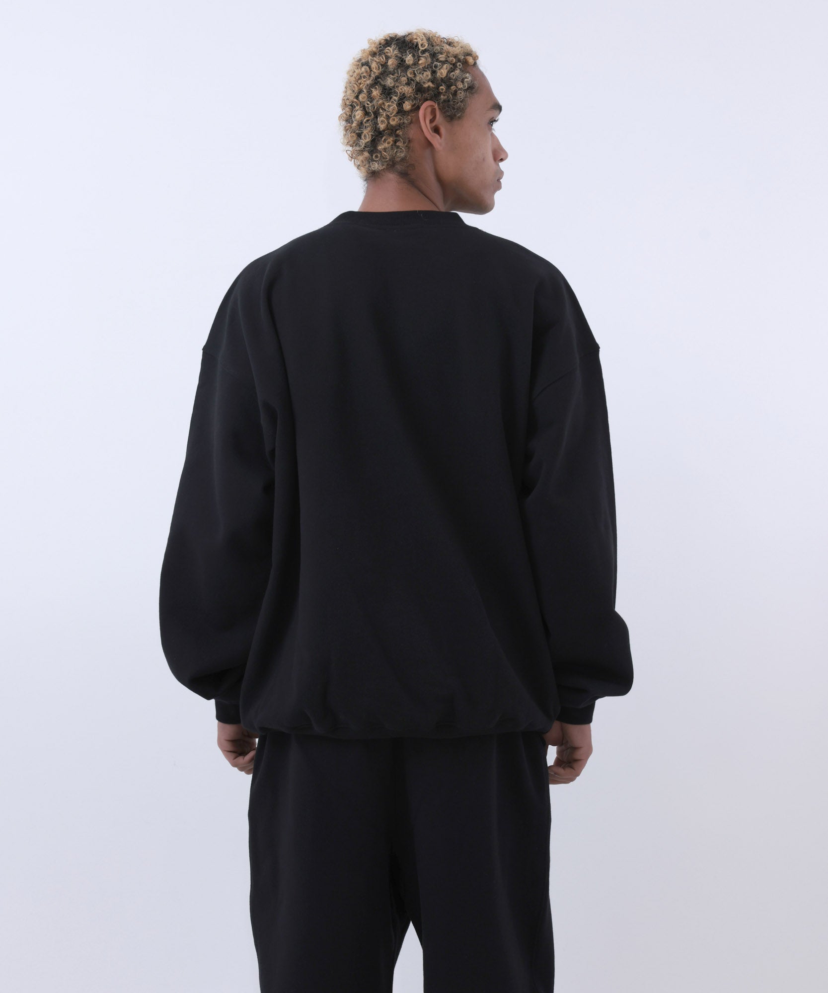 NISHIMOTO IS THE MOUTH SWEATSHIRT NIM-SP24 BLACK
