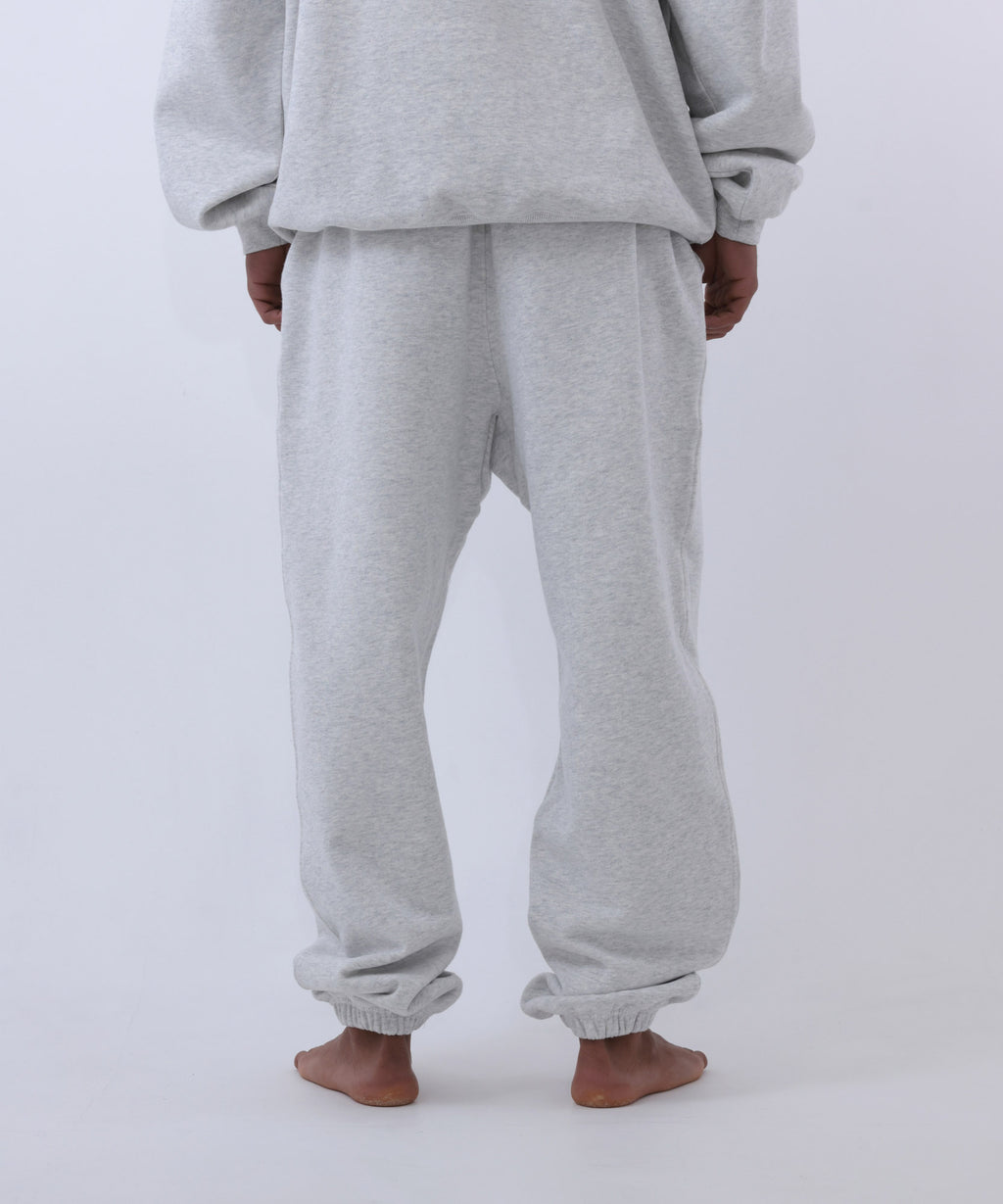 COMMON BASE SWEAT PANTS CB-B05 LIGHT HEATHER GRAY